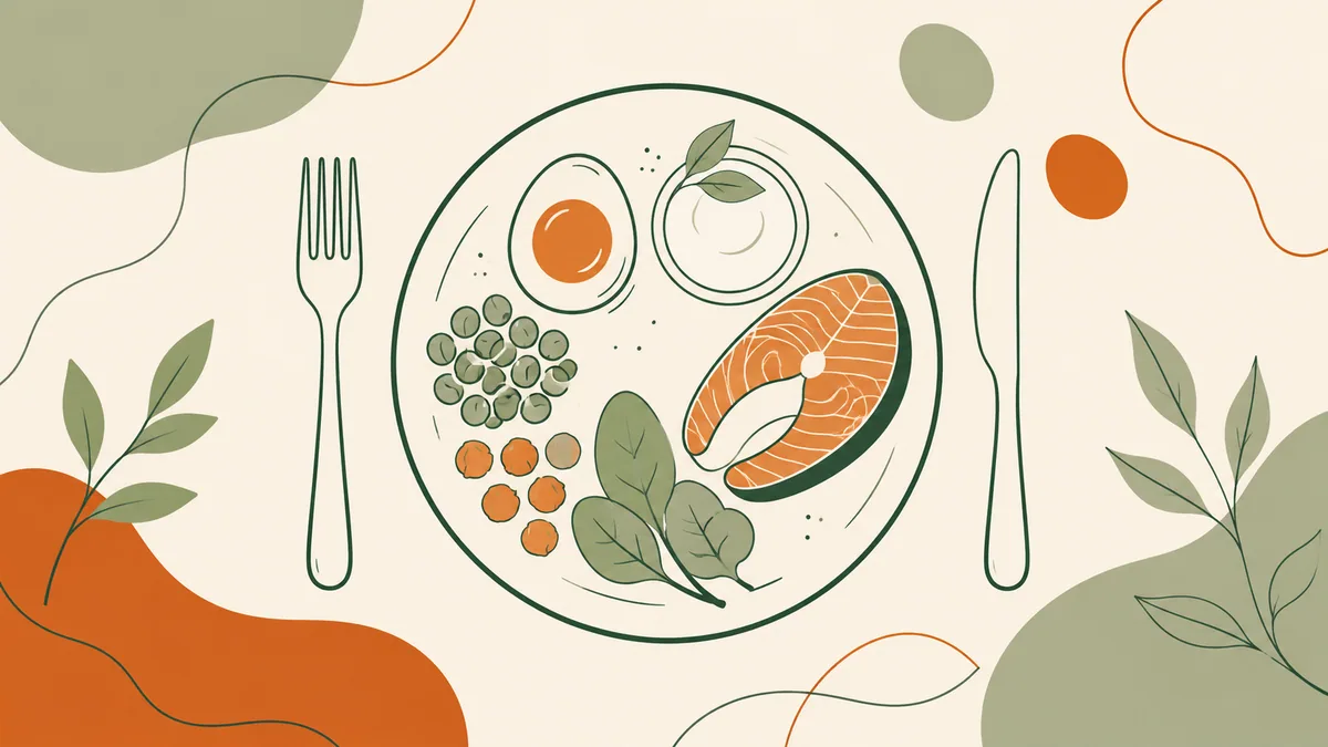 Illustrazione per l'articolo: Cosa mangiare con Mounjaro e Ozempic: la guida pratica